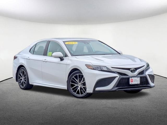 Certified 2023 Toyota Camry SE with VIN 4T1T11AK5PU837437 for sale in Milford, MA