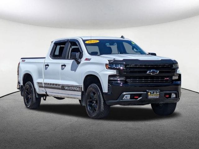 Used 2020 Chevrolet Silverado 1500 LT Trail Boss with VIN 1GCPYFED0LZ296417 for sale in Milford, MA