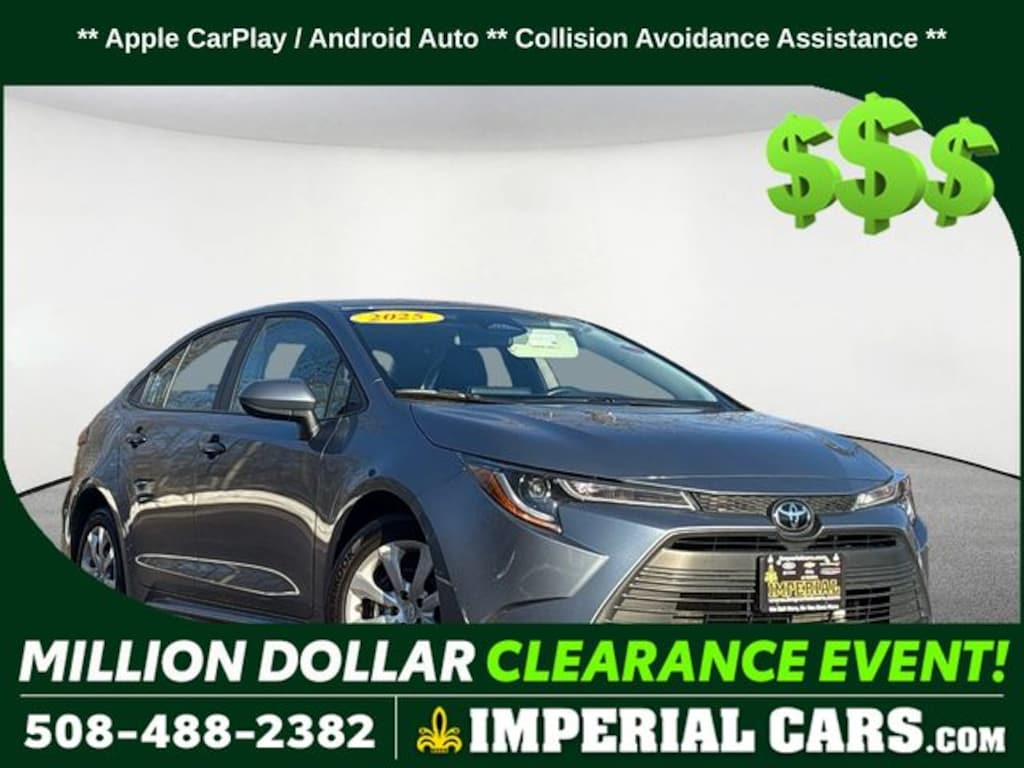 Used 2025 Toyota Corolla LE Sedan