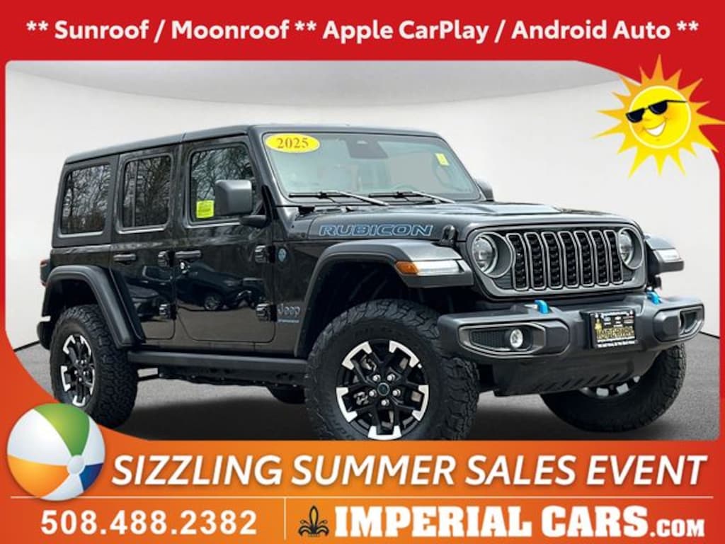 Used 2025 Jeep Wrangler Rubicon 4xe SUV