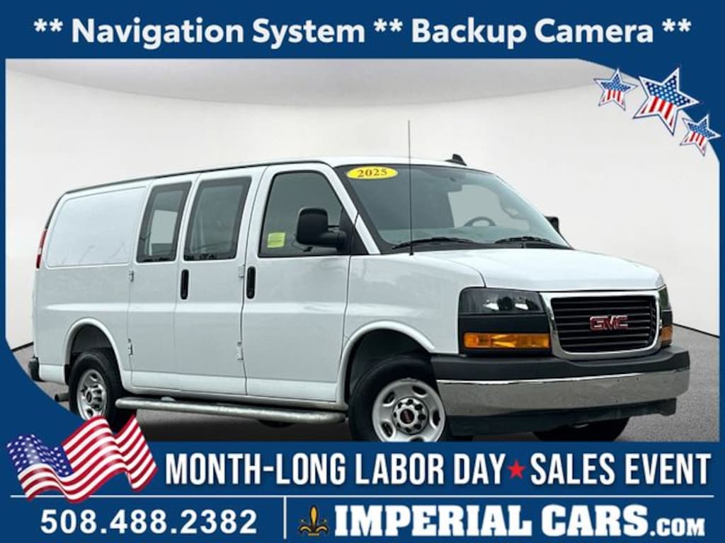 Used 2025 GMC Savana 2500 Work Van Cargo Van