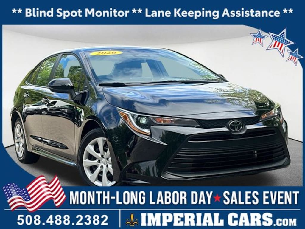 Used 2026 Toyota Corolla LE Sedan