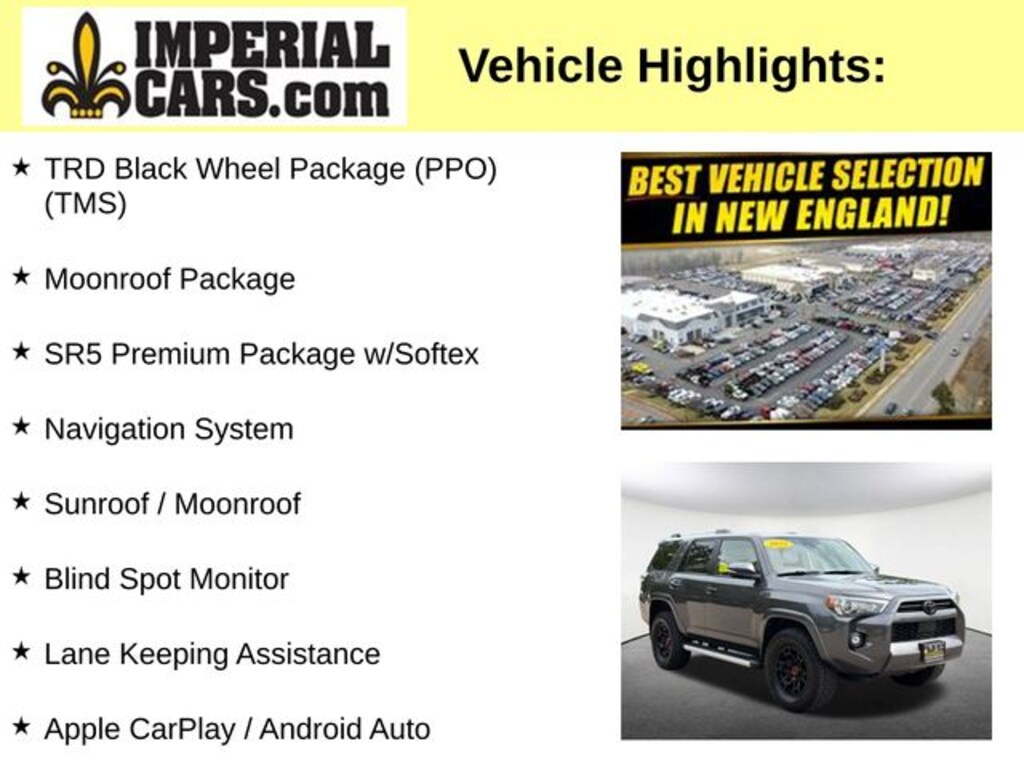 Certified 2022 Toyota 4Runner SR5 Premium SUV