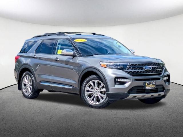 Used 2023 Ford Explorer XLT with VIN 1FMSK8DH4PGB41149 for sale in Milford, MA