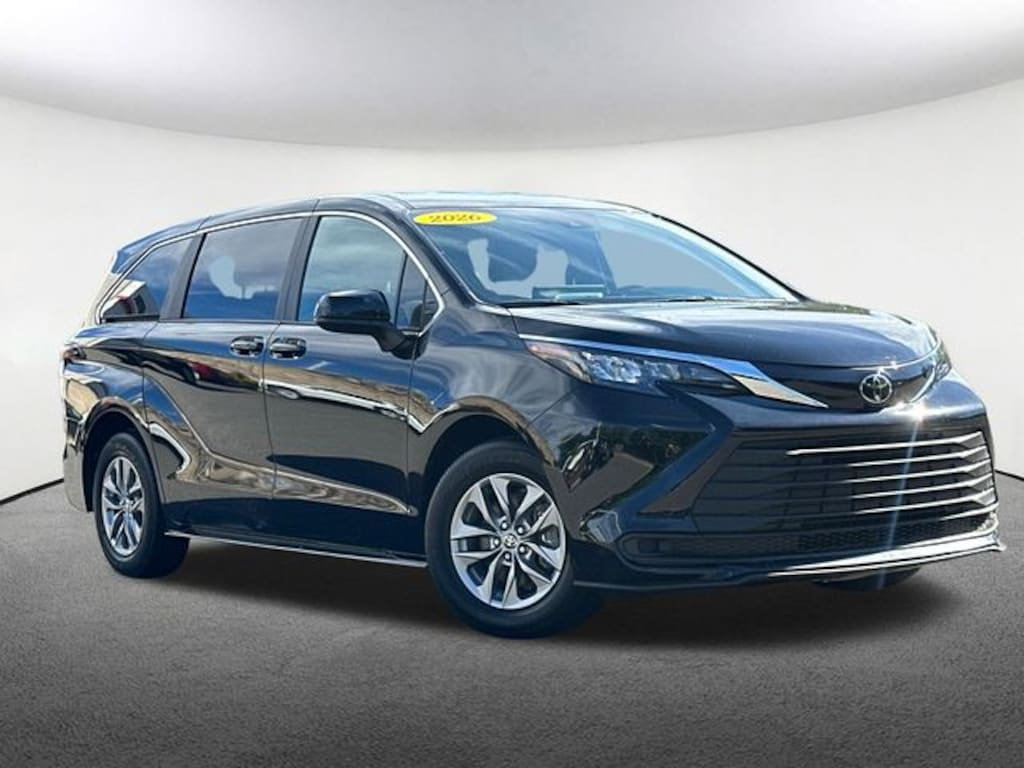 Certified 2026 Toyota Sienna LE Minivan/Van
