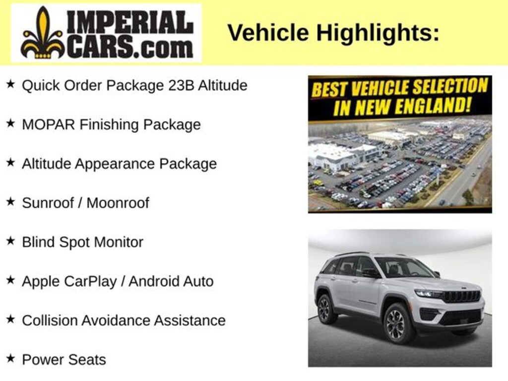 Used 2023 Jeep Grand Cherokee Altitude X SUV