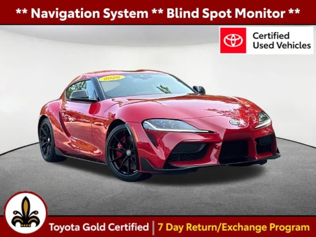 Certified 2026 Toyota GR Supra MkV Final Edition Coupe