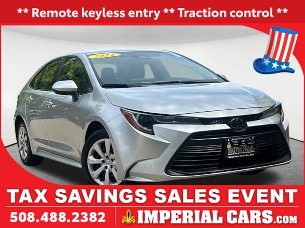 Used 2024 Toyota Corolla LE Sedan