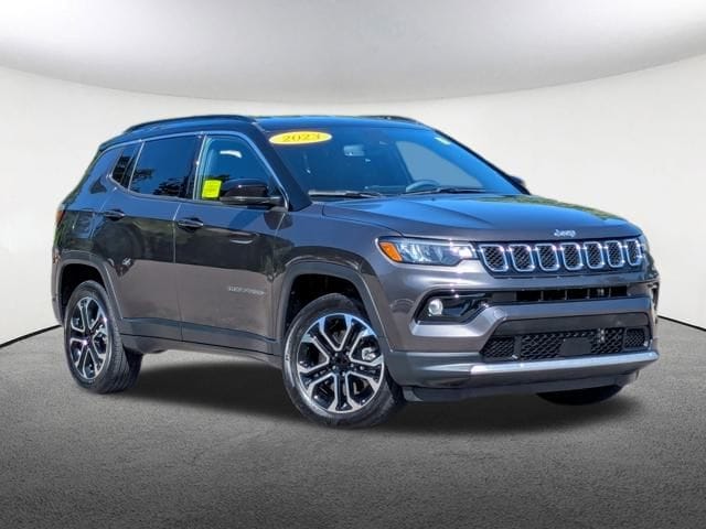 Used 2023 Jeep Compass Limited with VIN 3C4NJDCN1PT518827 for sale in Milford, MA