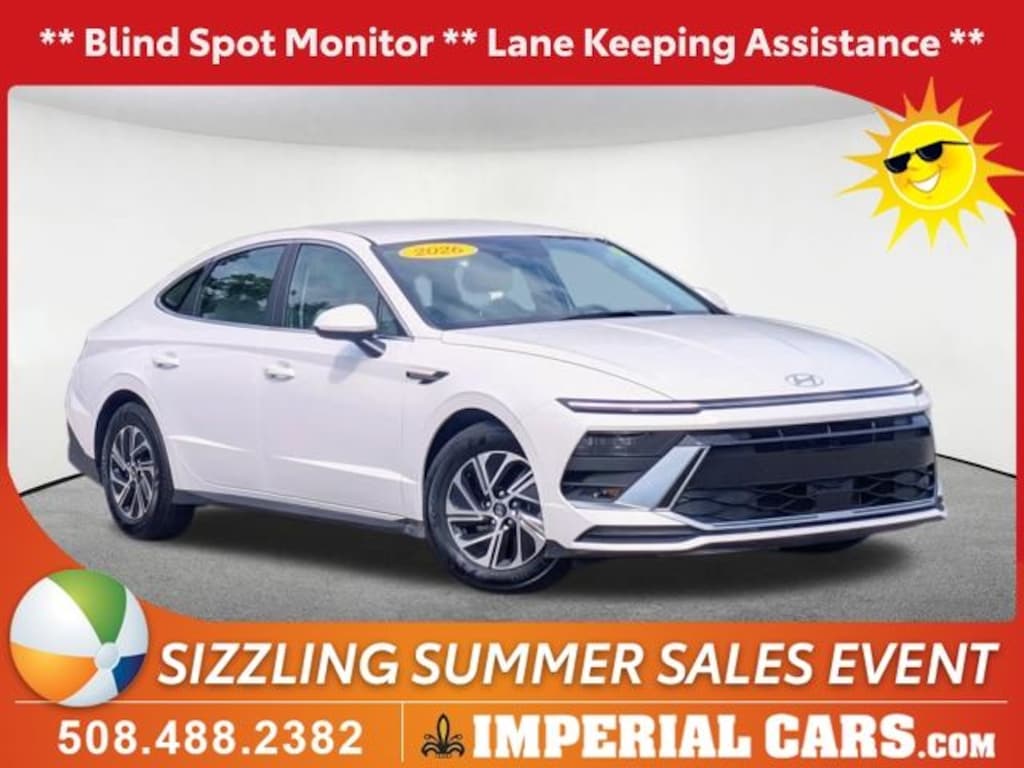 Used 2026 Hyundai Sonata Hybrid Blue Sedan