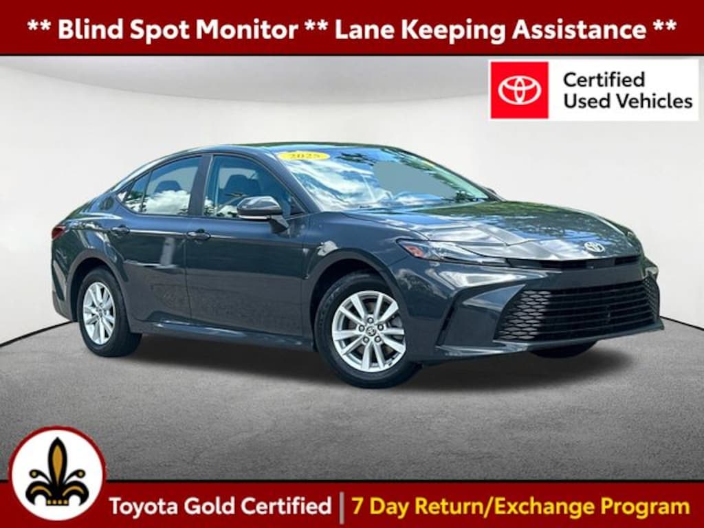 Certified 2025 Toyota Camry LE Sedan