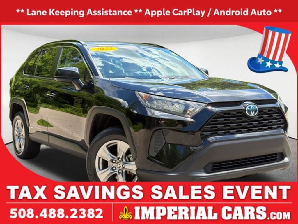 Used 2022 Toyota RAV4 Hybrid LE SUV