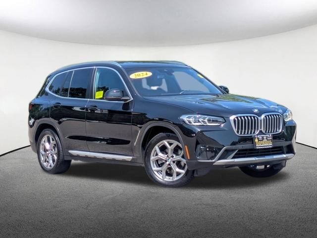 Used 2024 BMW X3 30i with VIN 5UX53DP05R9V75549 for sale in Milford, MA