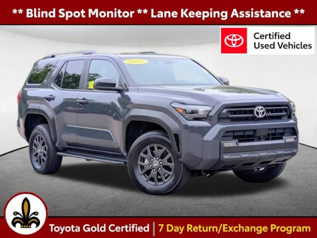 Certified 2025 Toyota 4Runner SR5 SUV