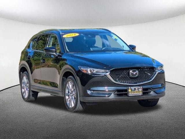 Used 2021 Mazda CX-5 Grand Touring with VIN JM3KFBDM0M1475493 for sale in Milford, MA