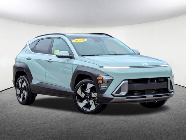 Used 2024 Hyundai Kona Limited with VIN KM8HECA31RU166091 for sale in Milford, MA