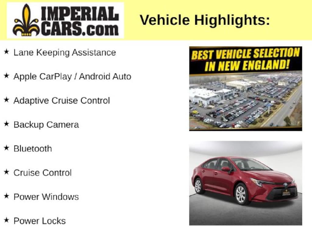 Used 2025 Toyota Corolla Hybrid LE Sedan