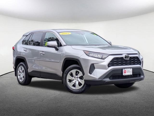 Certified 2022 Toyota RAV4 LE with VIN 2T3G1RFV5NC295832 for sale in Milford, MA