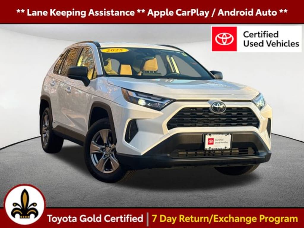 Used 2025 Toyota RAV4 Hybrid LE SUV