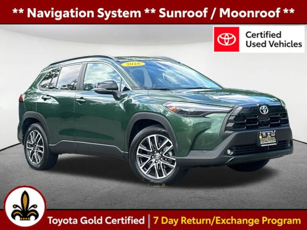 Certified 2026 Toyota Corolla Cross XLE SUV
