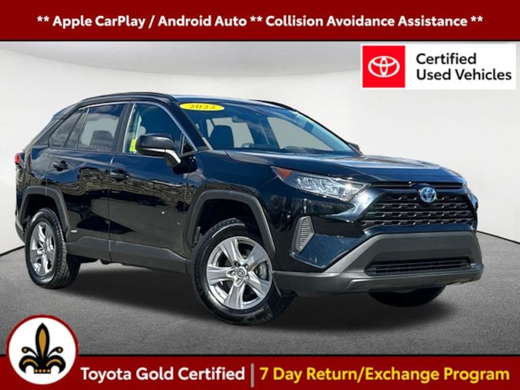 Certified 2022 Toyota RAV4 Hybrid LE SUV