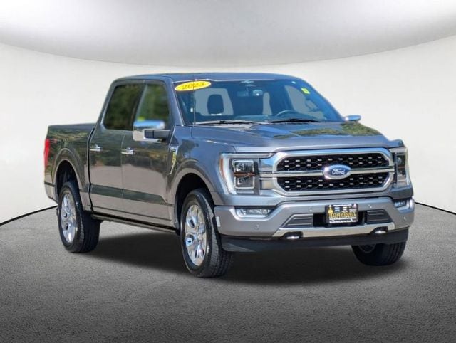 Used 2023 Ford F-150 Platinum with VIN 1FTFW1E85PFC05866 for sale in Milford, MA