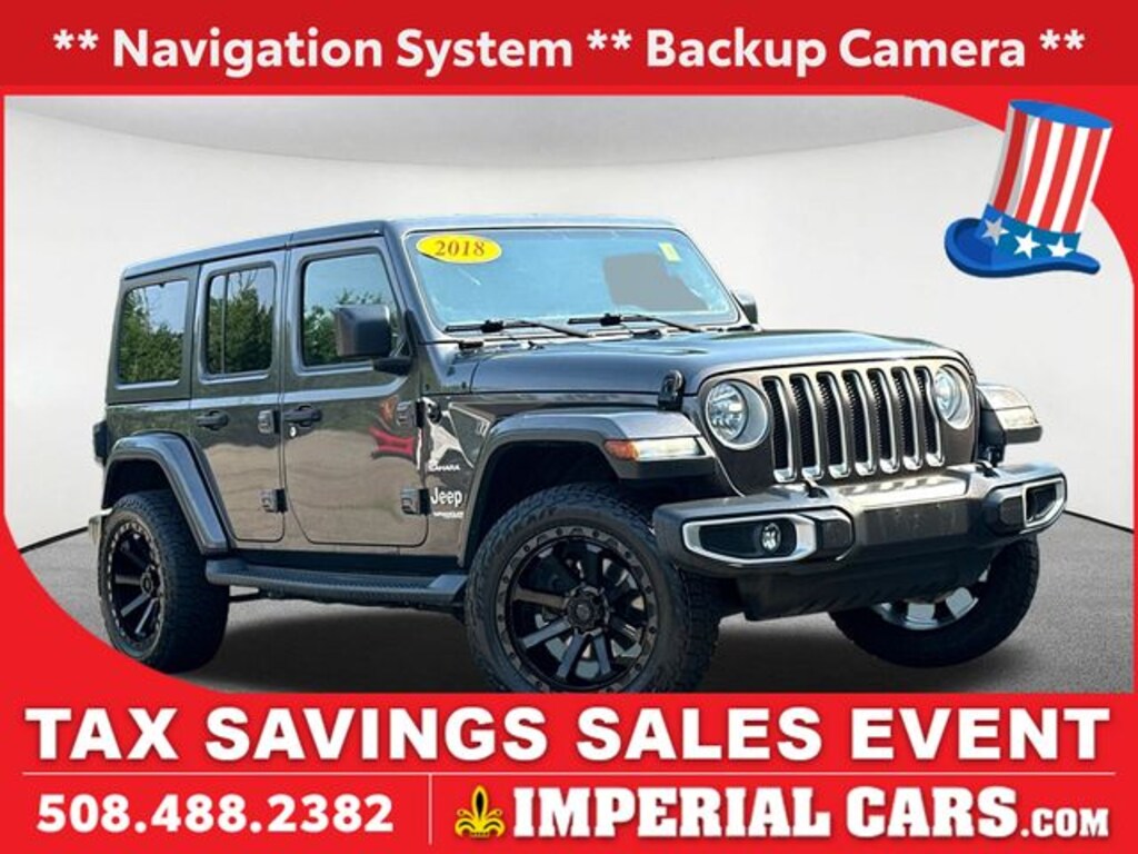 Used 2018 Jeep Wrangler Unlimited Sahara SUV