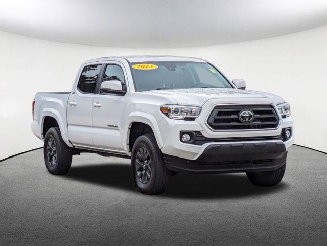 Used 2023 Toyota Tacoma SR5 with VIN 3TMCZ5AN9PM542845 for sale in Milford, MA