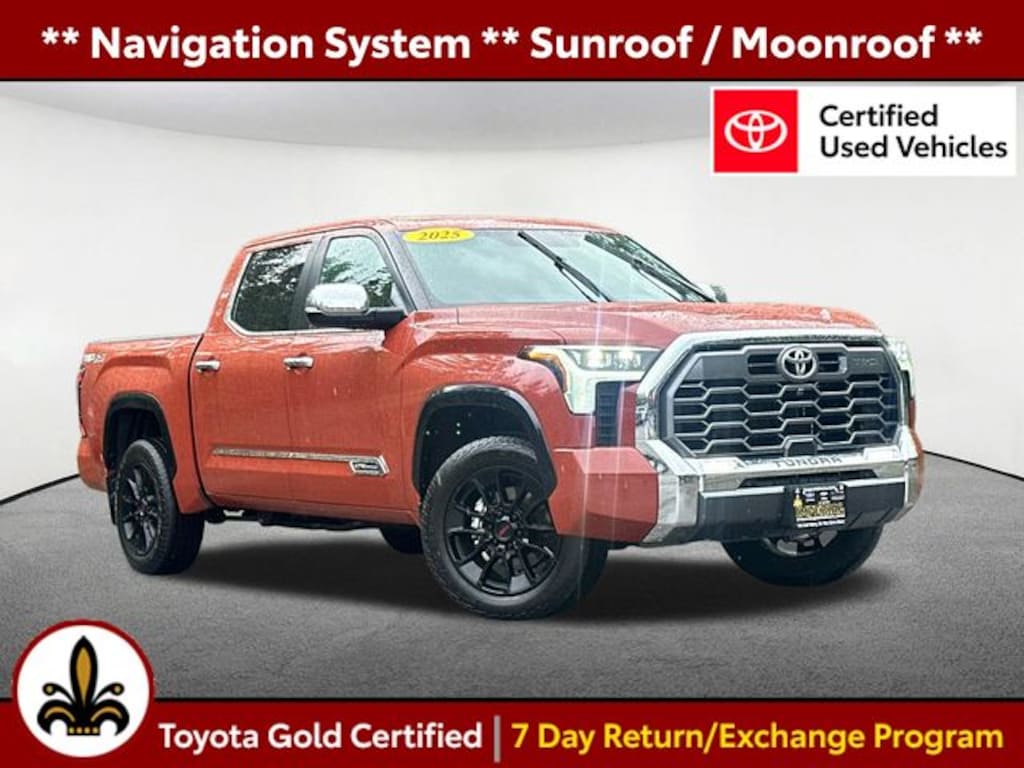 Certified 2025 Toyota Tundra 1794 Truck