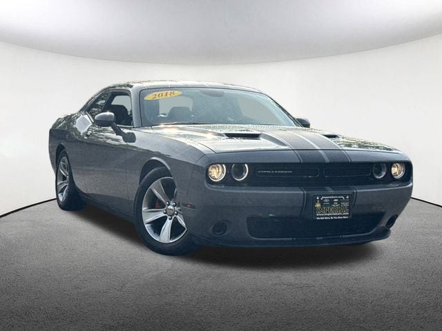 Used 2018 Dodge Challenger SXT with VIN 2C3CDZAG2JH242758 for sale in Milford, MA