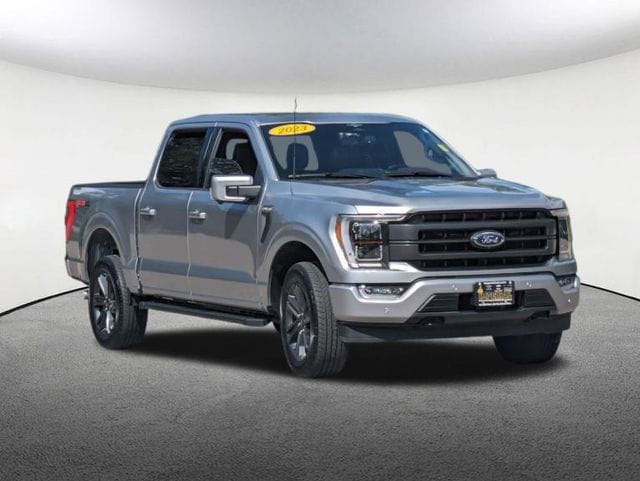 Used 2023 Ford F-150 Lariat with VIN 1FTFW1E86PFA60370 for sale in Milford, MA