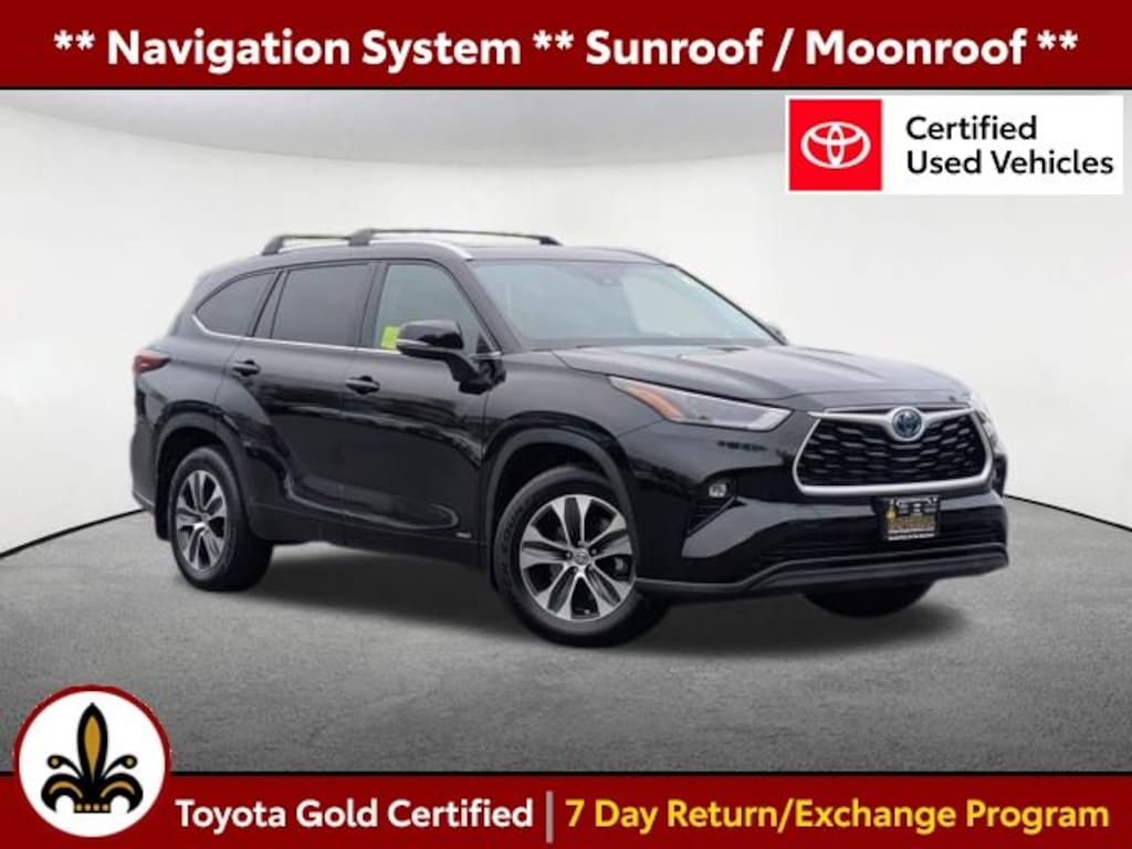 Certified 2024 Toyota Highlander Hybrid XLE SUV