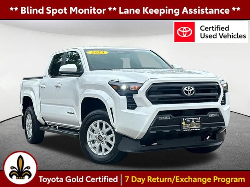 Certified 2025 Toyota Tacoma SR5 Truck