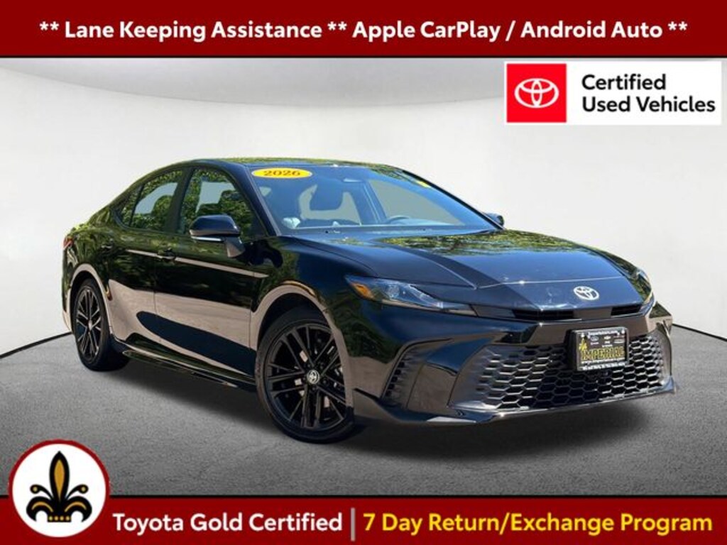 Certified 2026 Toyota Camry SE Sedan
