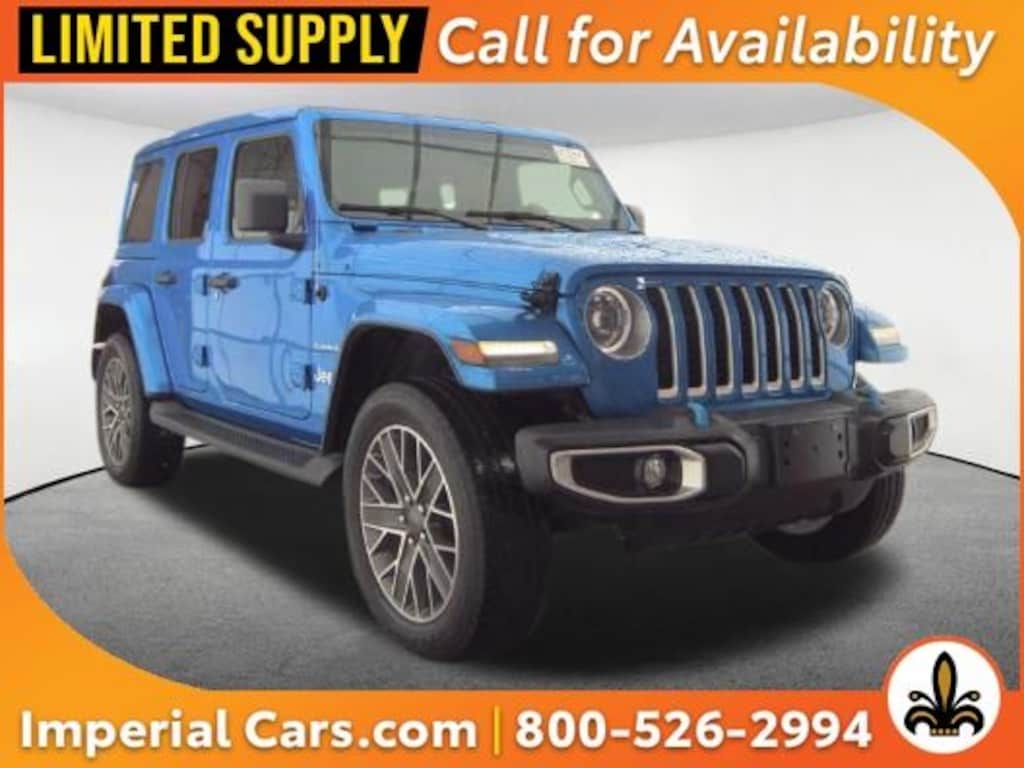 Used 2023 Jeep Wrangler Sahara 4xe SUV