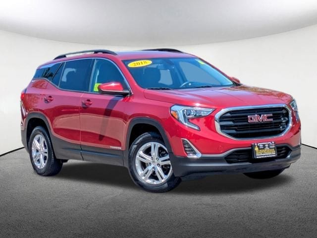 Used 2018 GMC Terrain SLE with VIN 3GKALTEV0JL368723 for sale in Milford, MA