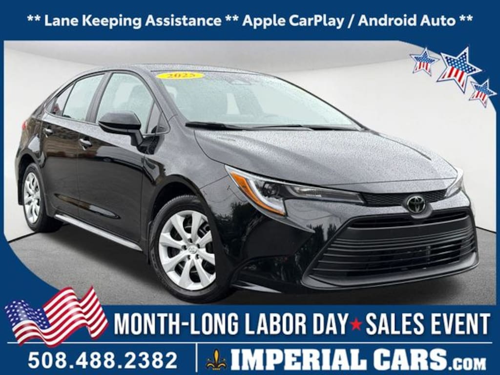 Used 2025 Toyota Corolla LE Sedan