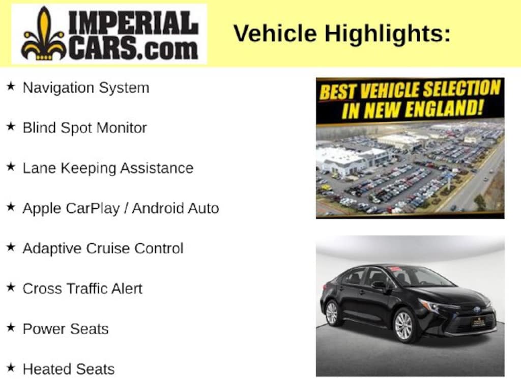 Used 2025 Toyota Corolla Hybrid XLE Sedan