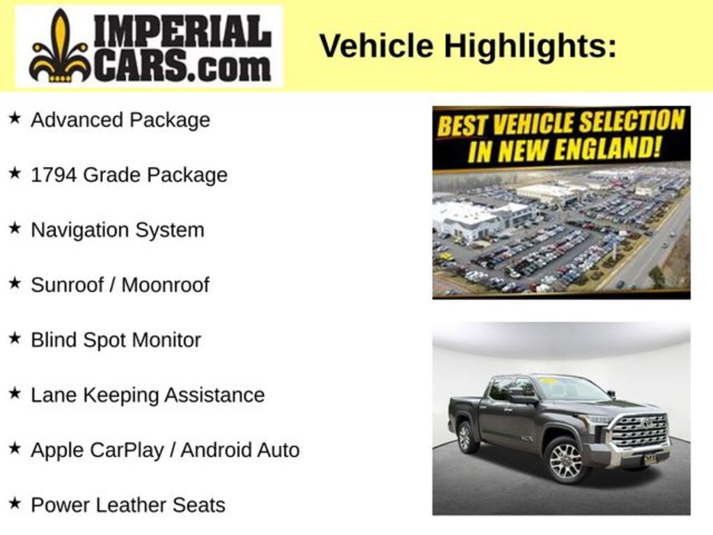 Used 2023 Toyota Tundra 1794 Truck