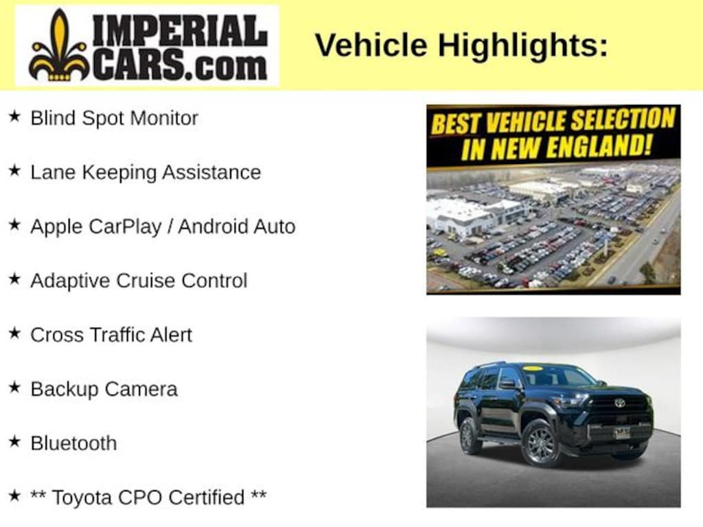 Certified 2025 Toyota 4Runner SR5 SUV