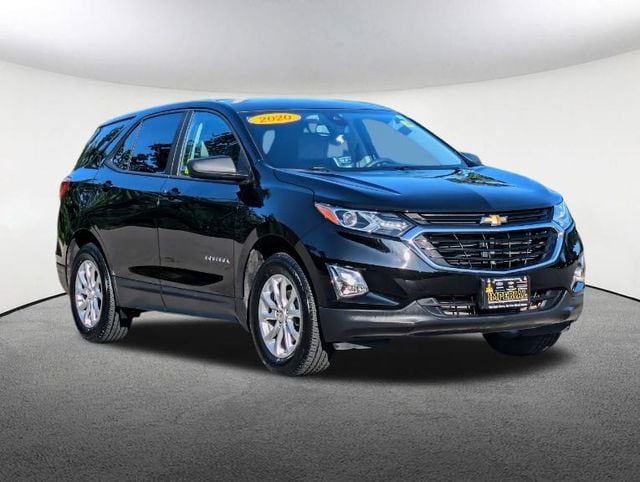 Used 2020 Chevrolet Equinox LS with VIN 2GNAX5EV5L6145720 for sale in Milford, MA