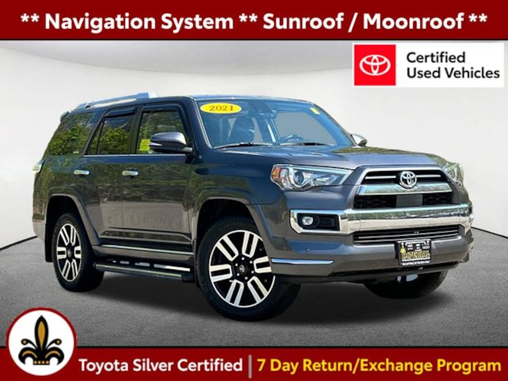 Certified 2021 Toyota 4Runner Limited SUV