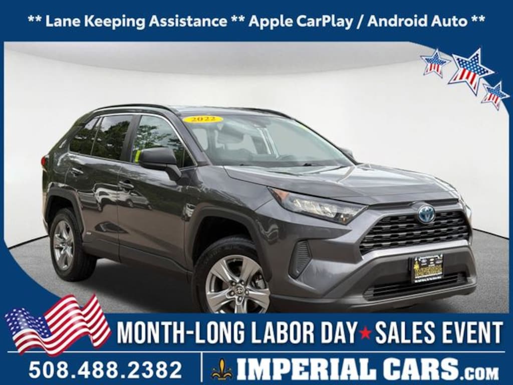 Used 2022 Toyota RAV4 Hybrid LE SUV