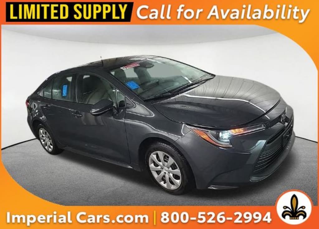 Used 2026 Toyota Corolla LE Sedan