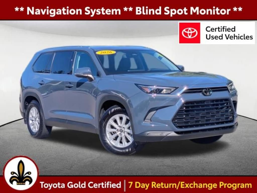 Certified 2026 Toyota Grand Highlander XLE SUV