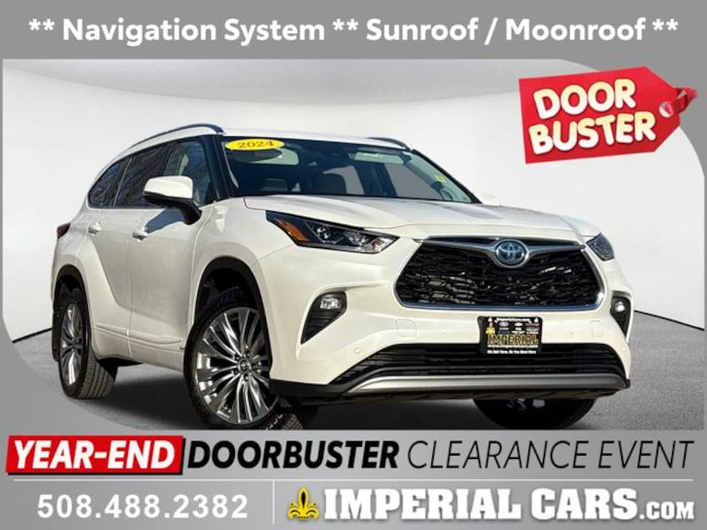 Used 2024 Toyota Highlander Hybrid Platinum SUV