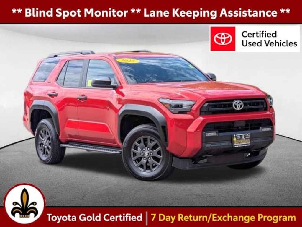 Certified 2025 Toyota 4Runner SR5 SUV