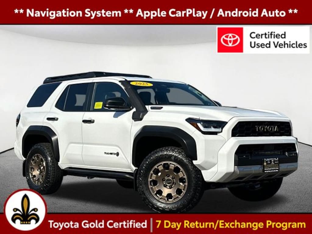 Certified 2025 Toyota 4Runner i-Force MAX Hybrid Trailhunter SUV