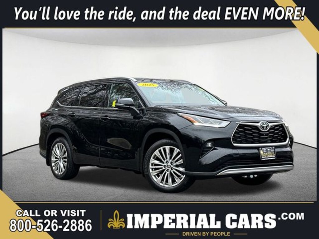 Certified 2025 Toyota Highlander Platinum SUV