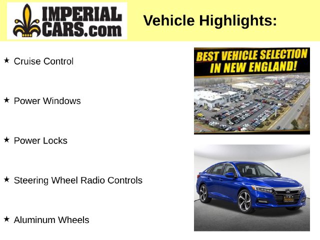 Used 2019 Honda Accord Sport Sedan